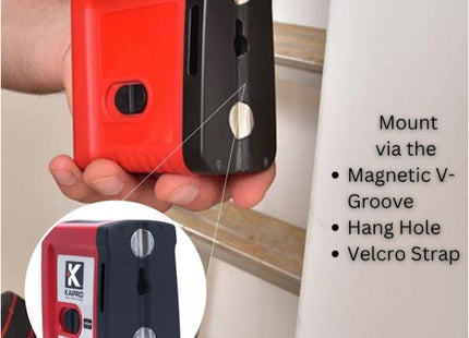 KAPRO LASER PROLASER 862S RAGGIO ROSSO CON TREPPIEDE MT 1,3