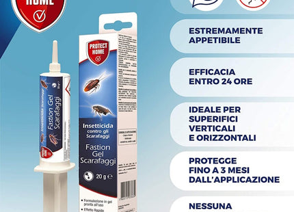 PROTECT HOME FASTION GEL SCARAFAGGI INSETTICIDA GEL GR20