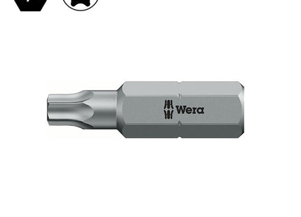 WERA INSERTO BIT 867/1 Z PER VITI TAMPER RESISTANT TORX ATTACCO DA 1/4"