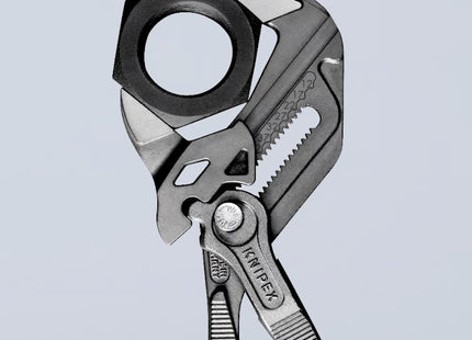 KNIPEX PINZA CHIAVE PER SERRARE BRUNITA CON MANICI RIVESTITI