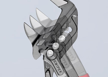 KNIPEX PINZA CHIAVE PER SERRARE BRUNITA CON MANICI RIVESTITI
