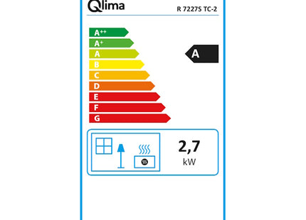QLIMA STUFA A COMBUSTIBILE LIQUIDO A STOPPINO R 7227S TC-2