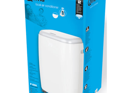 QLIMA CONDIZIONATORE PORTATILE P 628 BIANCO/ARGENTO