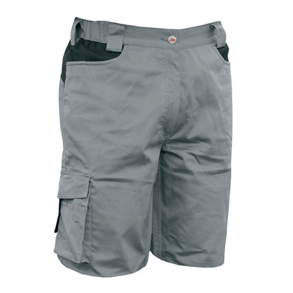 ISSA BERMUDA DA LAVORO LINE STRETCH MULTITASCHE COLORE GRIGIO TG.S*