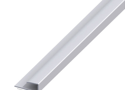 ALFER PROFILO PER BORDI ALLUMINIO ANODIZZATO ARGENTO MM15X9 MT2
