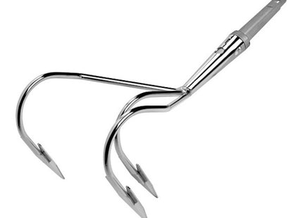 AGEF COLTIVATORE 3 DENTI IN ACCIAIO CROMATO PER MANICO POLICLICK