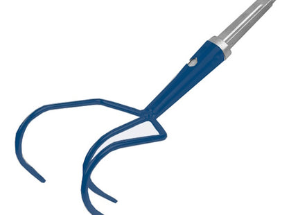 AGEF COLTIVATORE 3 DENTI A PUNTA ACCIAIO BLU PER MANICO POLICLICK*
