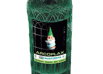 CAVATORTA RETE ARCOPLAX ONDULATA PLASTIFICATA VERDE IN ROTOLO