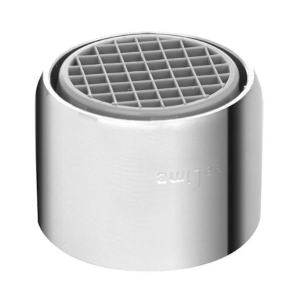 IDRO-BRIC AERATORE IN OTTONE FEMMINA M22X1 CON LIMITATORE 8 LT/MIN
