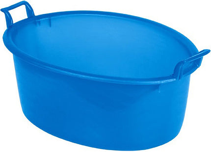 MOBIL PLASTIC BACINELLA IN PLASTICA OVALE COLORE AZZURRO