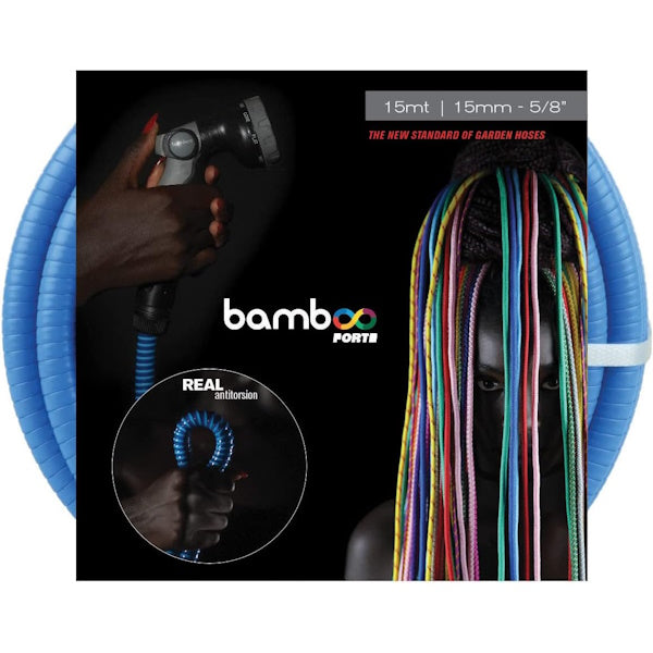 RR ITALIA BAMBOO FORTE TUBO D.MM 12,5 CON LANCIA E RACCORDI MT.15