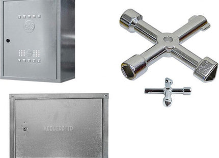 GEKO 6200/91 CHIAVE UNIVERSALE MULTIUSO A CROCE