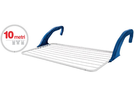 JUMBO STENDI PER BALCONE MOD. SISSI CON GANCI REGOLABILI CM55X105