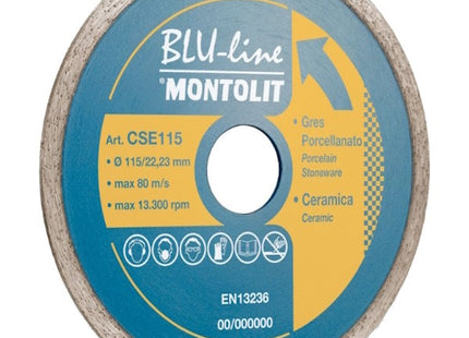 MONTOLIT DISCO DIAMANTATO D.MM115X22,2 CERAMICA/GRES PORCELLANATO