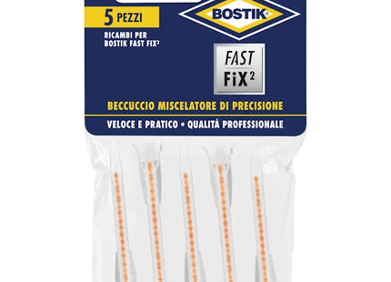 UHU BOSTIK FAST FIX2 BECCUCCI MISCELATORI RICAMBIO SIRINGHE CONF.PZ5