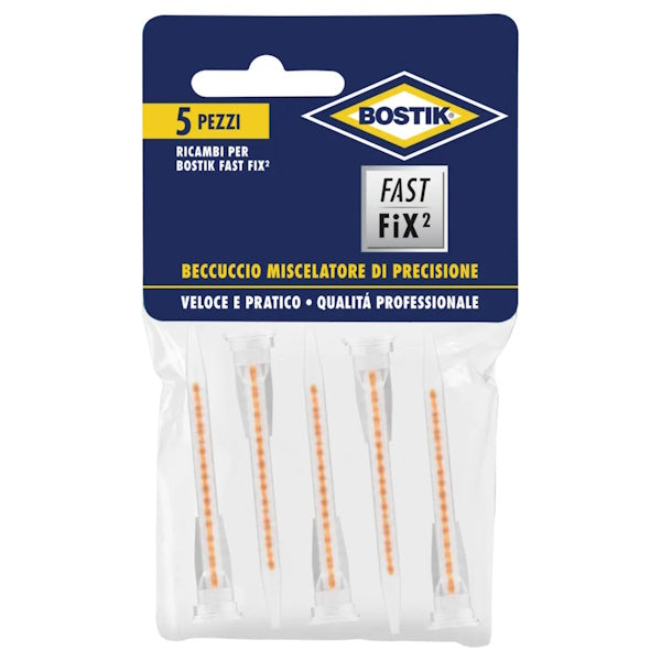UHU BOSTIK FAST FIX2 BECCUCCI MISCELATORI RICAMBIO SIRINGHE CONF.PZ5