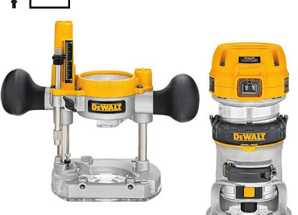 DEWALT ELETTROFRESATRICE CON AFFONDAMENTO E BASE FISSA POTENZA 900W