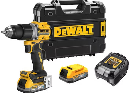 DEWALT TRAPANO AVVITATORE A PERCUSSIONE A BATTERIA 18V 2AH DCD805E2T-QW