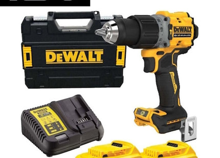 DEWALT TRAPANO AVVITATORE A PERCUSSIONE A BATTERIA 18V 5AH DCD805P2T-QW