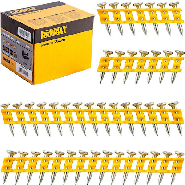 DEWALT CHIODI STANDARD PER CEMENTO PER CHIODATRICE DCN890