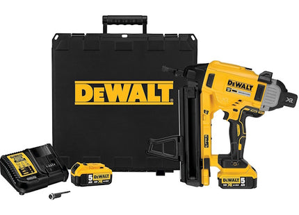 DEWALT CHIODATRICE PER CEMENTO A BATTERIA 18V 5,0AH ART. DCN890P2-QW