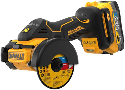 DEWALT MINI TRONCATRICE A BATTERIA 18V 1,7AH ART. DCS438E2T-QW