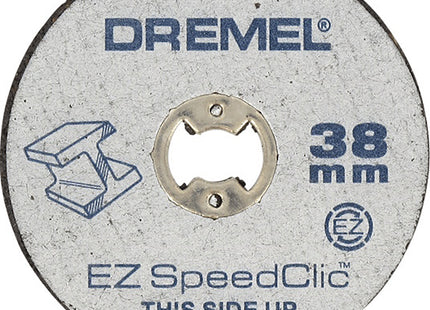 DREMEL ART. SC456B  DISCHI TAGLIO METALLO D.MM38 EZ SPEEDCLIC CONF.PZ12