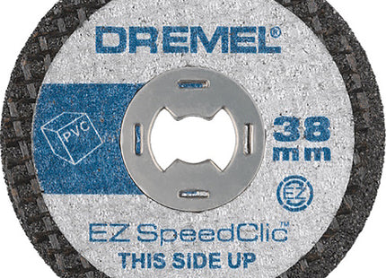 DREMEL ART. SC476  DISCHI TAGLIO PLASTICA D.MM38 EZ SPEEDCLIC CONF.PZ5