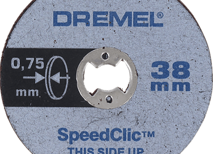 DREMEL ART. SC409 DISCHI TAGLIO SOTTILI EZ SPEEDCLIC D.MM38 CONF.DA PZ5