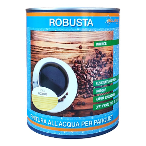VERNITES ROBUSTA VERNICE OPACA ALL'ACQUA PER PARQUET INCOLORE