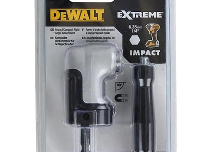 DEWALT DISPOSITIVO AVVITATURA ANGOLARE COMPATTO ATTACCO BITS DA 1/4"