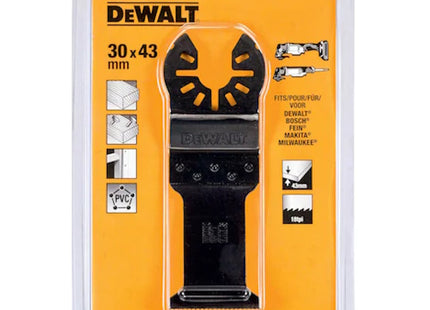 DEWALT LAMA PER MULTIFUNZIONE PER LEGNO CON CHIODI/CARTONGESSO MM30X43