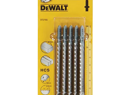 DEWALT LAME PER SEGHETTO ALTERNATIVO PER LEGNO/PLASTICA MM100 T101B PZ5