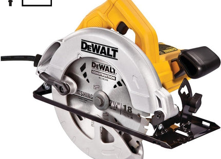 DEWALT SEGA CIRCOLARE MOD. DWE560-QS CON LAMA D.MM184 POTENZA 1350W