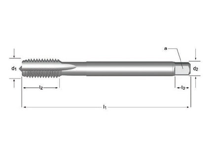 DORMER MASCHIO MACCHINA E784 HSS PER FORI PASSANTI/CIECHI