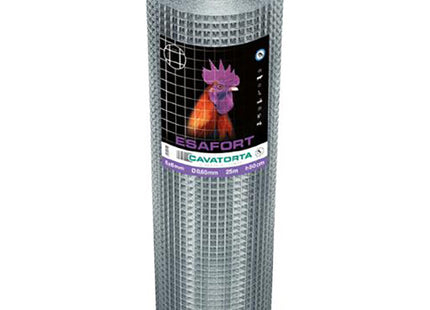 CAVATORTA RETE ESAFORT FILO MM0,65 MAGLIA MM 6,3X 6,3 H.CM100 AL MTL