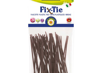 TENAX FASCETTE MULTIUSO ART. FIX-TIE COLORE MARRONE