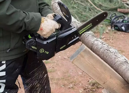 GREENWORKS MOTOSEGA GD40TCS40 40V SENZA CARICABATTERIA E BATTERIA*