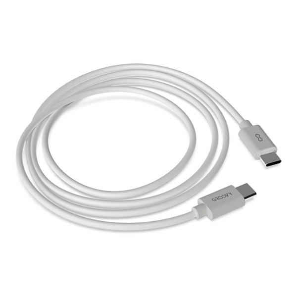 GROOVY CAVO TYPE-C PER DISPOSITIVI ANDROID CON USB-C MT1 COLORE GRIGIO*