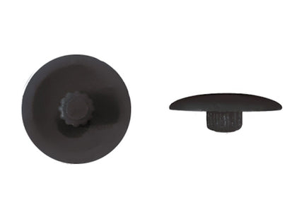 TECFI CAPPUCCIO PLASTICA PER VITI TX30 ART. GSC D.MM13,5 PZ100 NERO