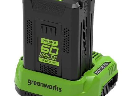 GREENWORKS STARTER KIT CARICABATTERIE + BATTERIA GSK60B4 60V 4AH