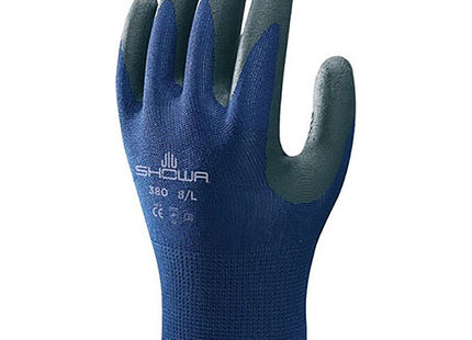 GUANTI SHOWA MOD. 380 IN NYLON COLORE BLU