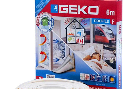 GEKO 3300 GUARNIZIONE ADESIVA ISOLANTE TERMOACUSTICA PER INFISSI DA MT6