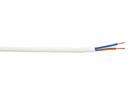CAVO ELETTRICO PIATTO IN MATASSINA 2X0,75 MT20 BIANCO GOAT