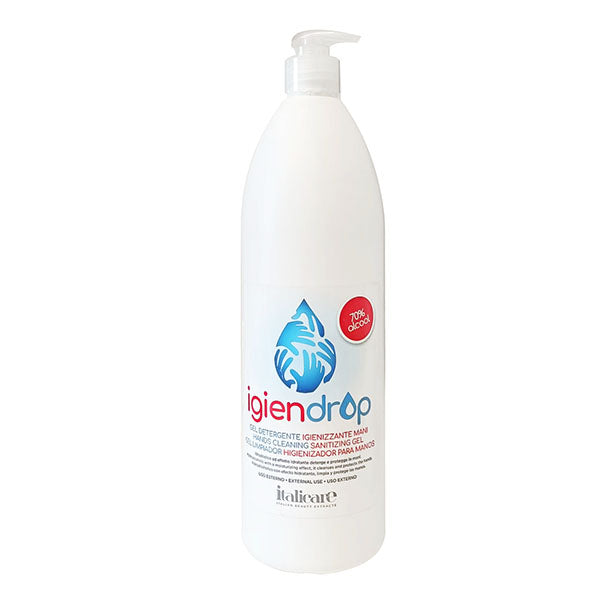 ITALICARE IGIENDROP GEL IGIENIZZANTE PER MANI CON DOSATORE ML1000