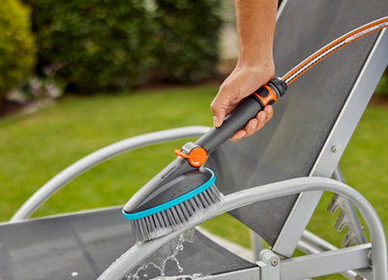 GARDENA 18842 CLEAN SYSTEM IDROSPAZZOLA A SETOLE MORBIDE CON MANICO