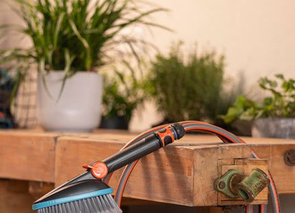 GARDENA 18842 CLEAN SYSTEM IDROSPAZZOLA A SETOLE MORBIDE CON MANICO