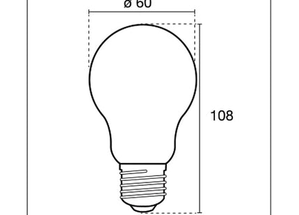 CENTURY LAMPADINA LED INCANTO SATEN GOCCIA PLUS 230V E27 IP20