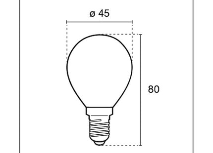 CENTURY LAMPADINA LED INCANTO MINI GLOBO SATEN 230V E14 IP20