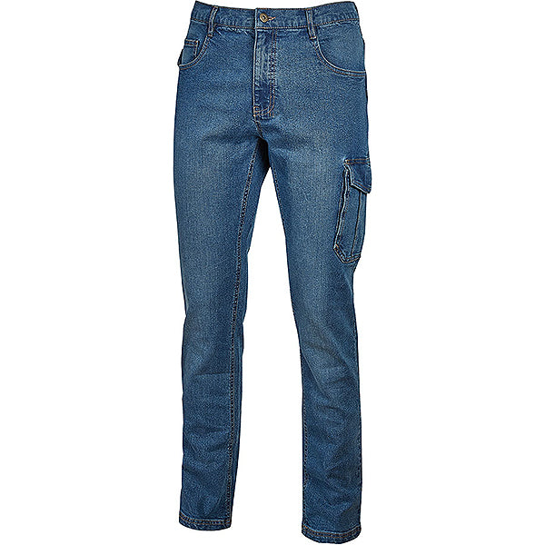 U-POWER PANTALONE IN JEANS JAM COLORE GUADO JEANS TG.XXL